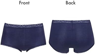 Wing/Wacoal EC3200 Panties, Cotton Blend Body Fabric, Comfortable Fit, Gentle on Skin (Daily Fit Soft Cotton) M–4L, High-Rise, Available in Plus Sizes